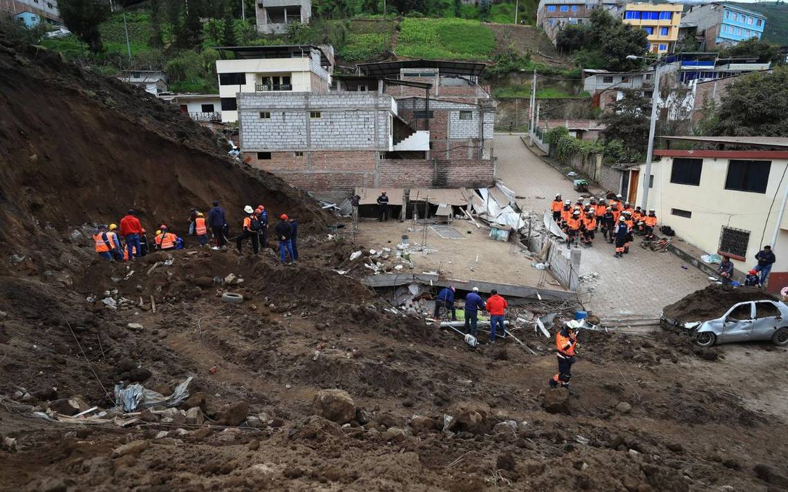 Deslizamiento De Tierra En Ecuador Deja 7 Fallecidos Y 64 Desaparecidos La Prensa Noticias 7872